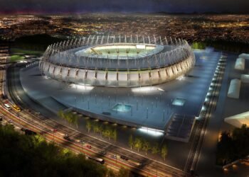 Arena castelão - visão aérea